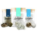 High CBD tasting set flowers Lucky Hemp