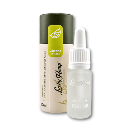 Cytrynowy olejek CBD 10%