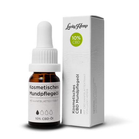 10% CBD Oil - Cosmetics MCT Lucky Hemp   