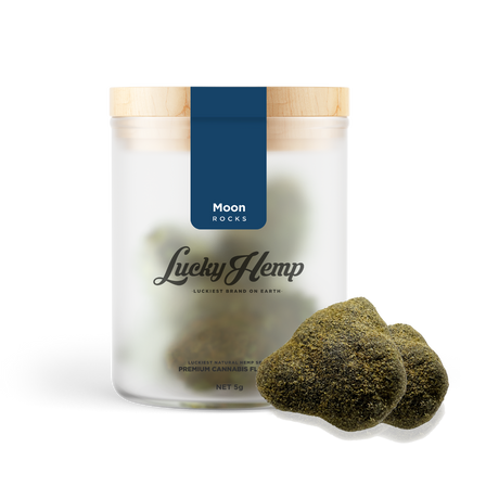 Moon Rocks 60% kwiaty CBD Lucky Hemp   