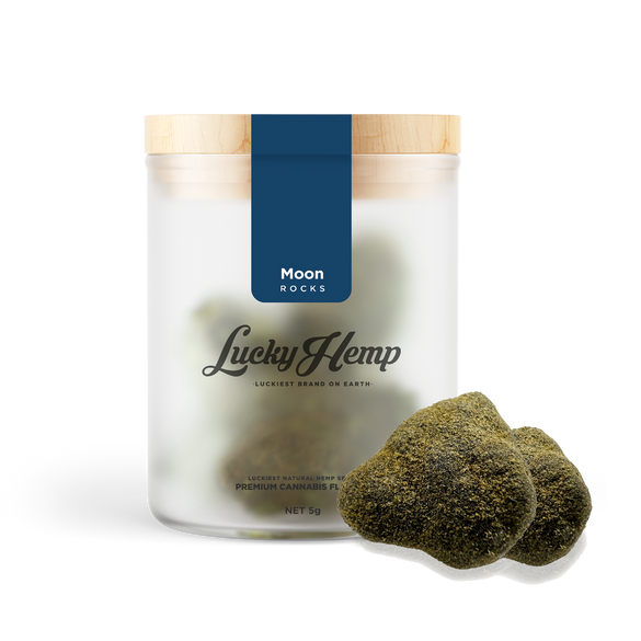 Moon Rocks 60% kwiaty CBD Lucky Hemp   