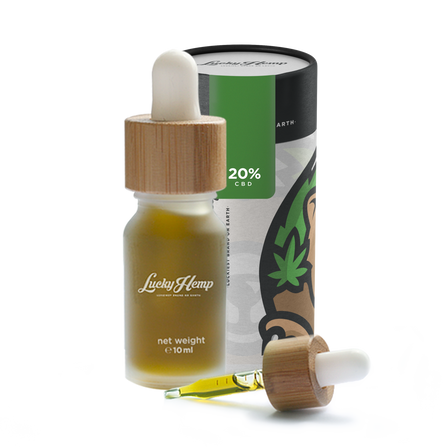 Zestaw olejów 10% + 20% pełne spektrum olejów CBD Lucky Hemp   