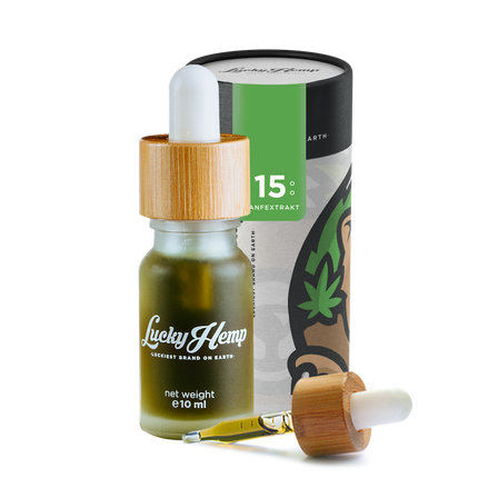 15% olej CBD Full Spectrum Oils Lucky Hemp   