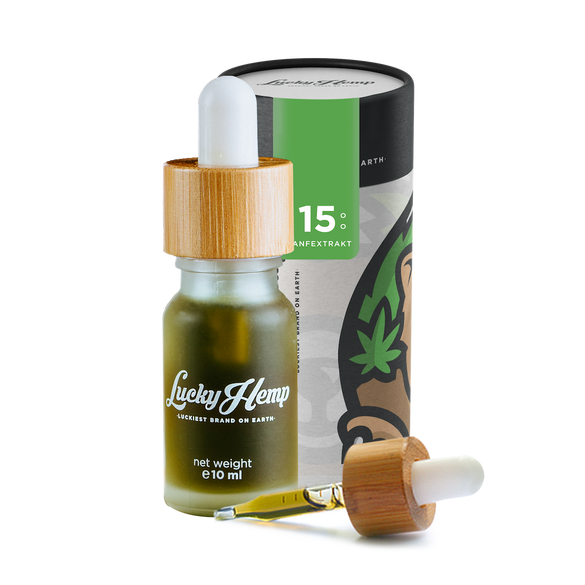 15% olej CBD Full Spectrum Oils Lucky Hemp   