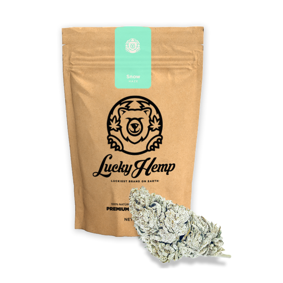 Snow Haze® 41% CBD ecopack kwiaty Lucky Hemp   